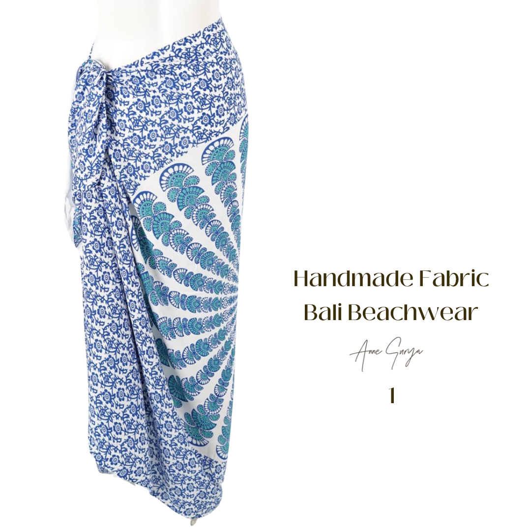 Batik Bali Rayon Sarong Cover All Swimwear Beachwear Wrap Shawl