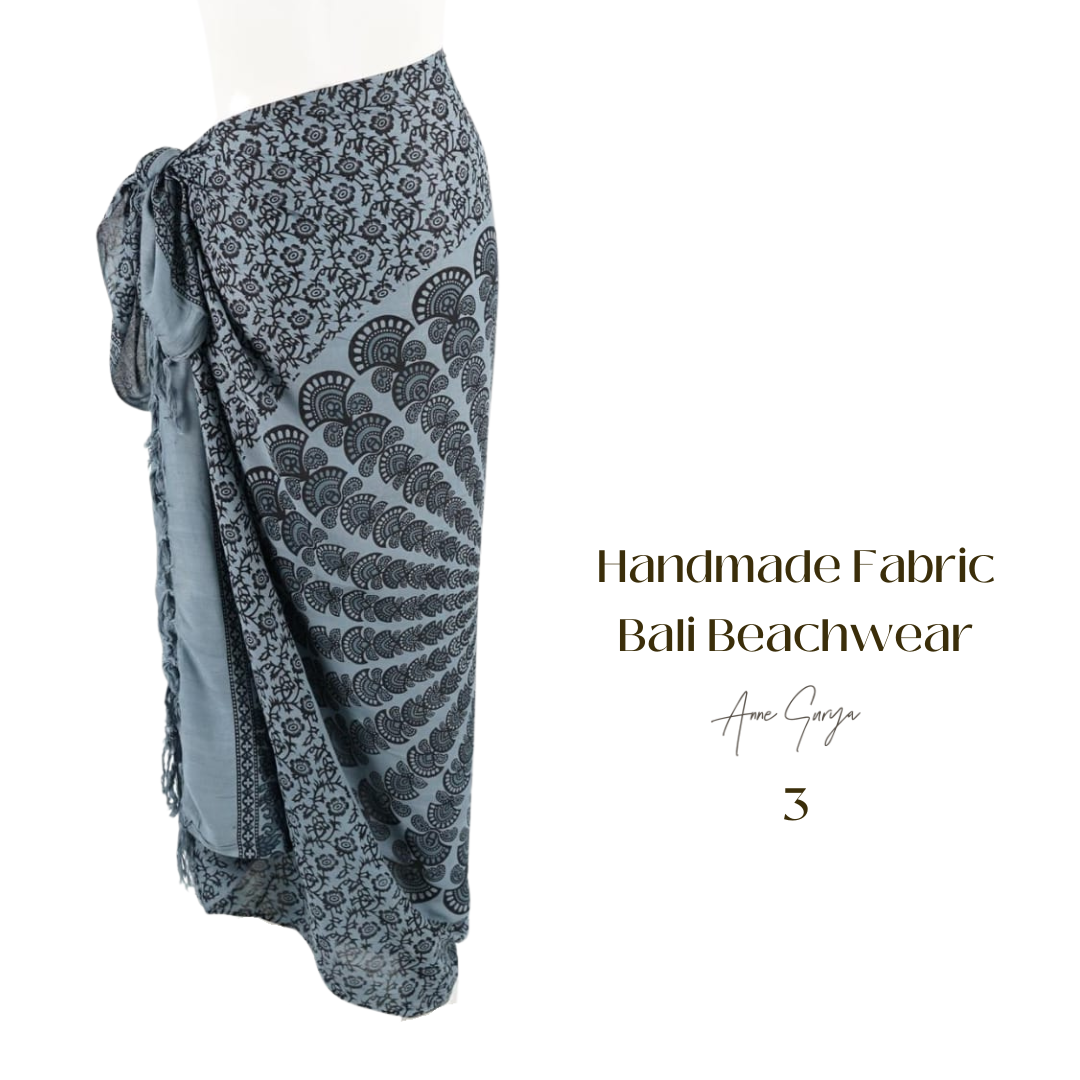 Batik Bali Rayon Sarong Cover All Swimwear Beachwear Wrap Shawl