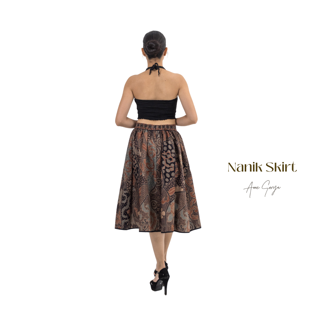 Nanik Skirt - Lawasan Design Cotton Batik Skirt